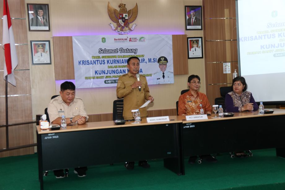KRISANTUS PASTIKAN PELAYANAN PRIMA BAGI PASIEN GANGGUAN JIWA DI KALBAR