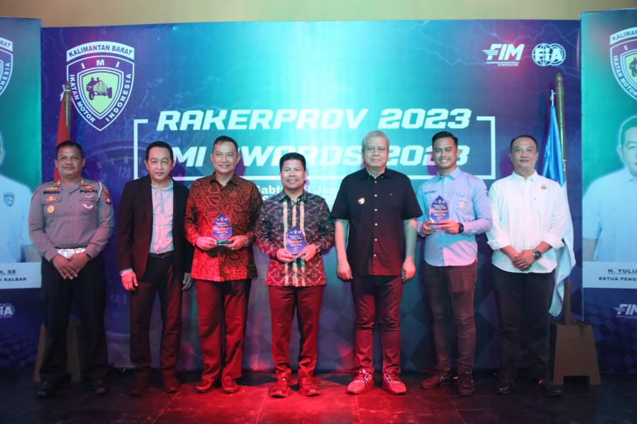 IMI KALBAR AWARDS 2023, MOTIVASI BAGI ATLET DAN TOKOH PEMERHATI OTOMOTIF