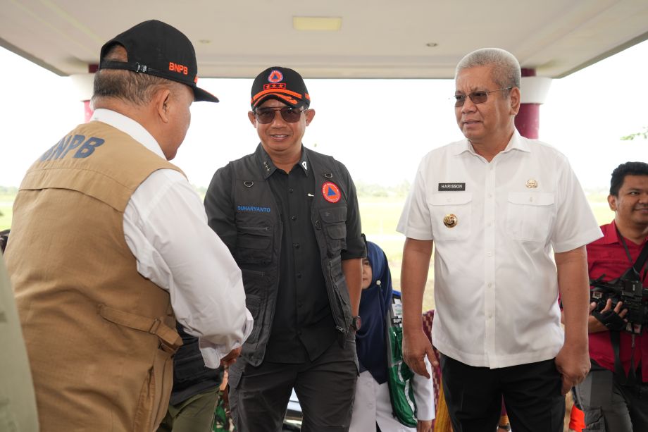 SAMBUT KEDATANGAN KEPALA BNPB DI KALBAR