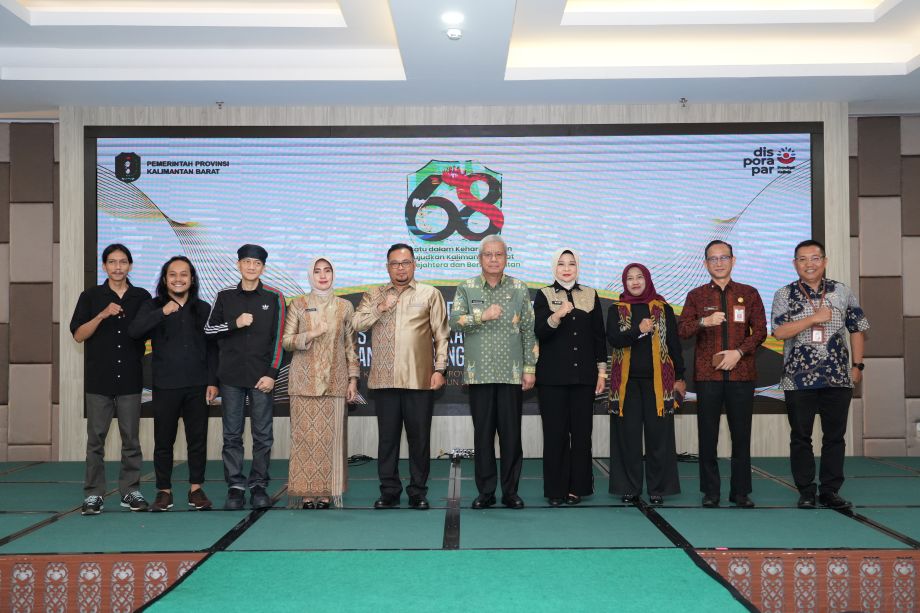 GELAR LOMBA PADUAN SUARA, SEMARAKKAN HARI JADI KE 68 PEMPROV KALBAR