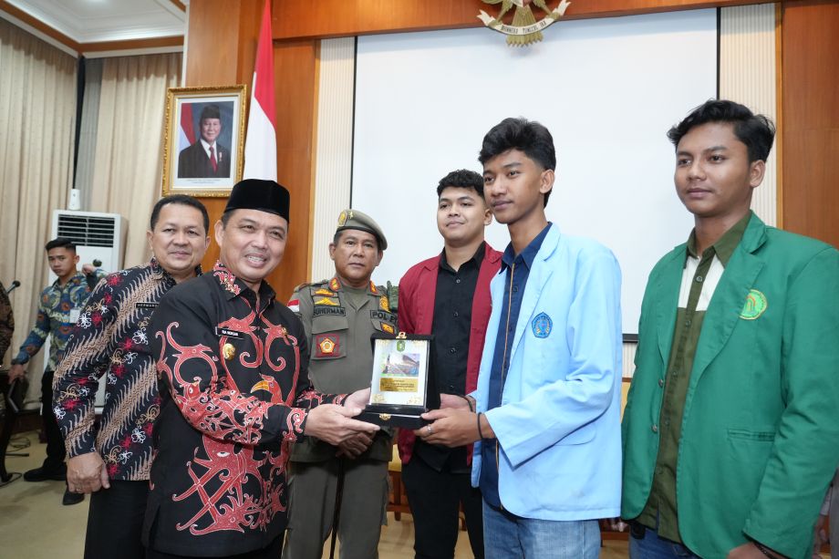 TAMPUNG ASPIRASI MAHASISWA, PEMPROV SIAPKAN LANGKAH STRATEGIS AKSELERASI PERTUMBUHAN IPM DARI DESA