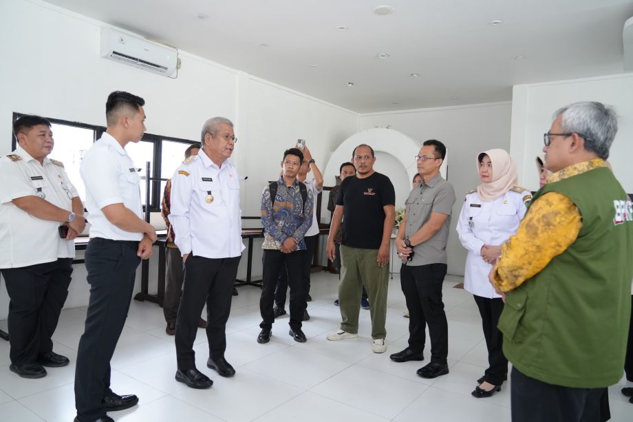 PJ GUBERNUR HARISSON OPTIMIS PROGRAM MAKAN BERGIZI GRATIS UNTUK PELAJAR BERJALAN LANCAR