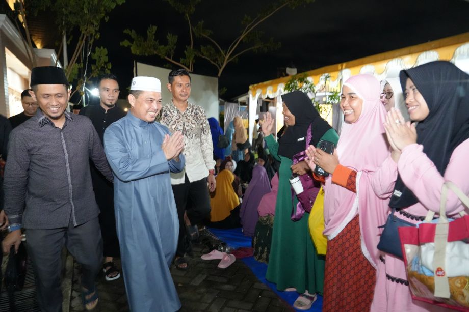 GUBERNUR RIA NORSAN AJAK TINGKATKAN IBADAH DI AKHIR RAMADAN