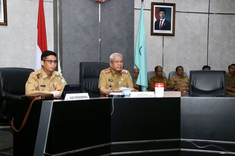 SEKDA KALBAR APRESIASI PENYAJIAN DATA BPS, DUKUNG PENGAMBILAN KEBIJAKAN PEMBANGUNAN
