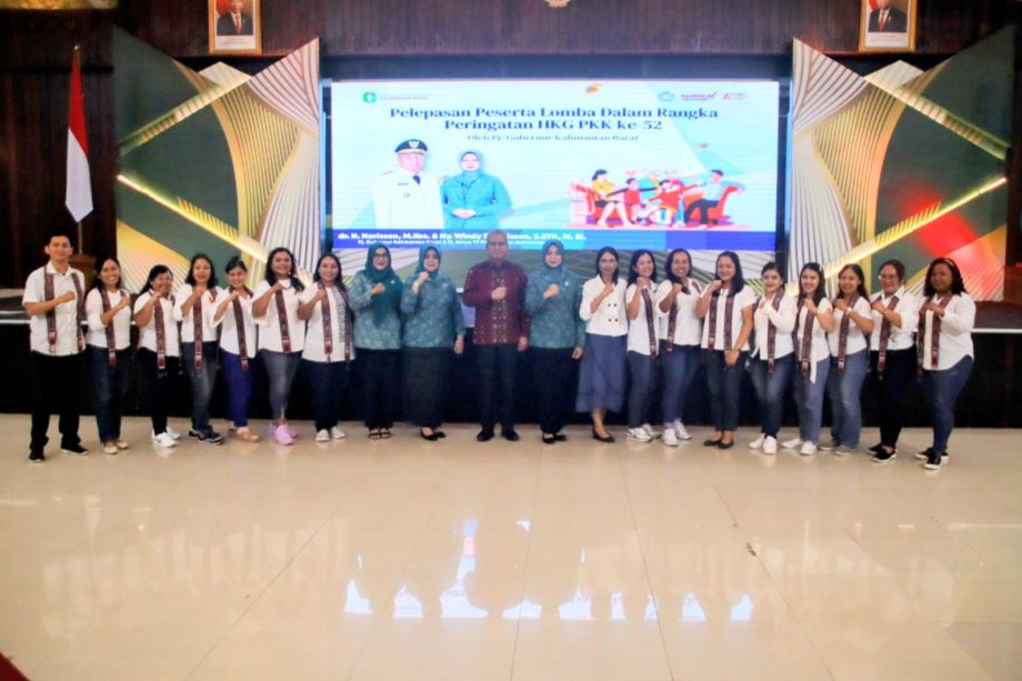 WINDY LEPAS PESERTA LOMBA HKG PKK KE - 52  TINGKAT NASIONAL