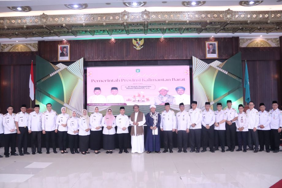 PENUH KEHANGATAN, HALAL BIHALAL TINGKAT PEMERINTAH PROVINSI KALIMANTAN BARAT