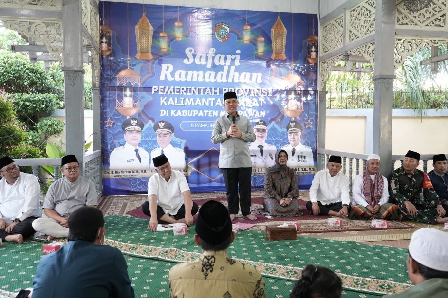 BUKA PUASA BERSAMA DI MEMPAWAH, GUBERNUR RIA NORSAN AJAK SEMUA BAHU - MEMBAHU MEMBANGUN KALBAR