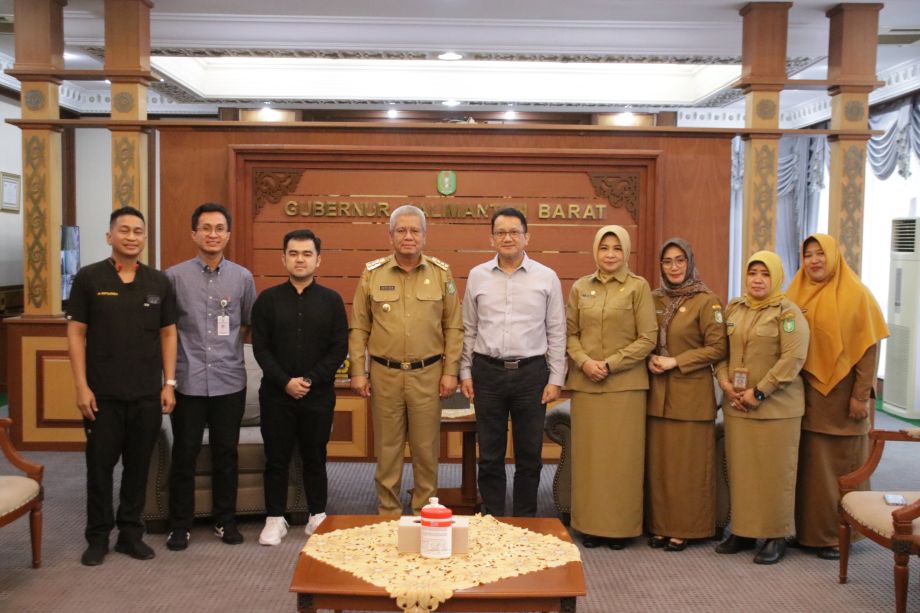 PJ GUBERNUR HARISSON TERIMA KUNJUNGAN PENGURUS YAYASAN KANKER INDONESIA