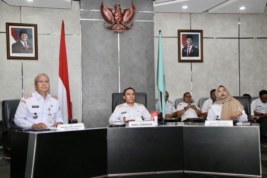WAGUB KRISANTUS OPTIMIS MCP TAHUN 2025 PEMPROV KALBAR MENINGKAT
