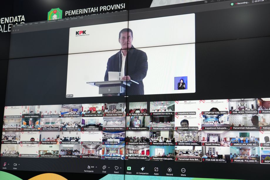 PEMPROV KALBAR RAIH SKOR 72,37 PADA PENILAIAN SPI DI TAHUN 2024