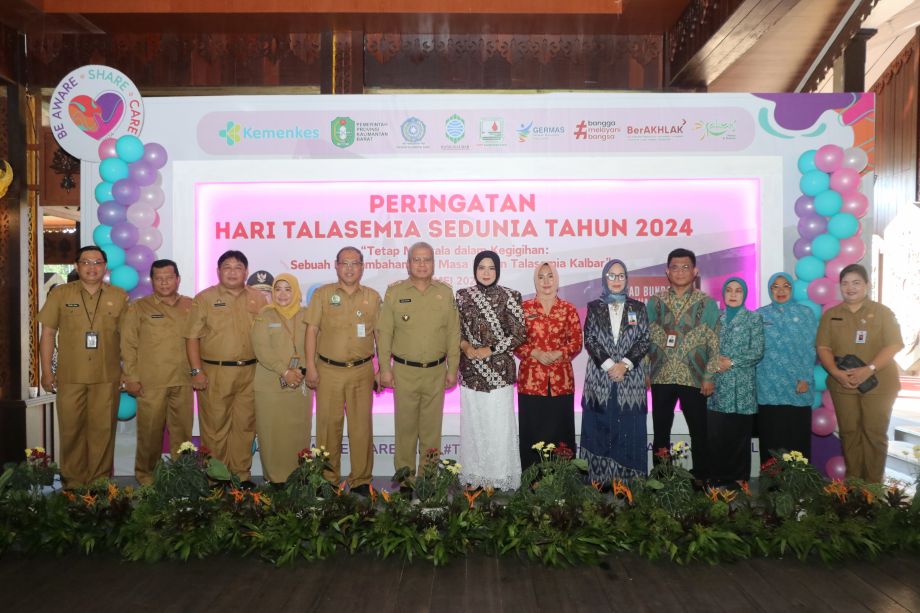 PERINGATI HARI THALASEMIA SEDUNIA, WINDY LUNCURKAN BUKU DAN GELAR SKRINING THALASEMIA